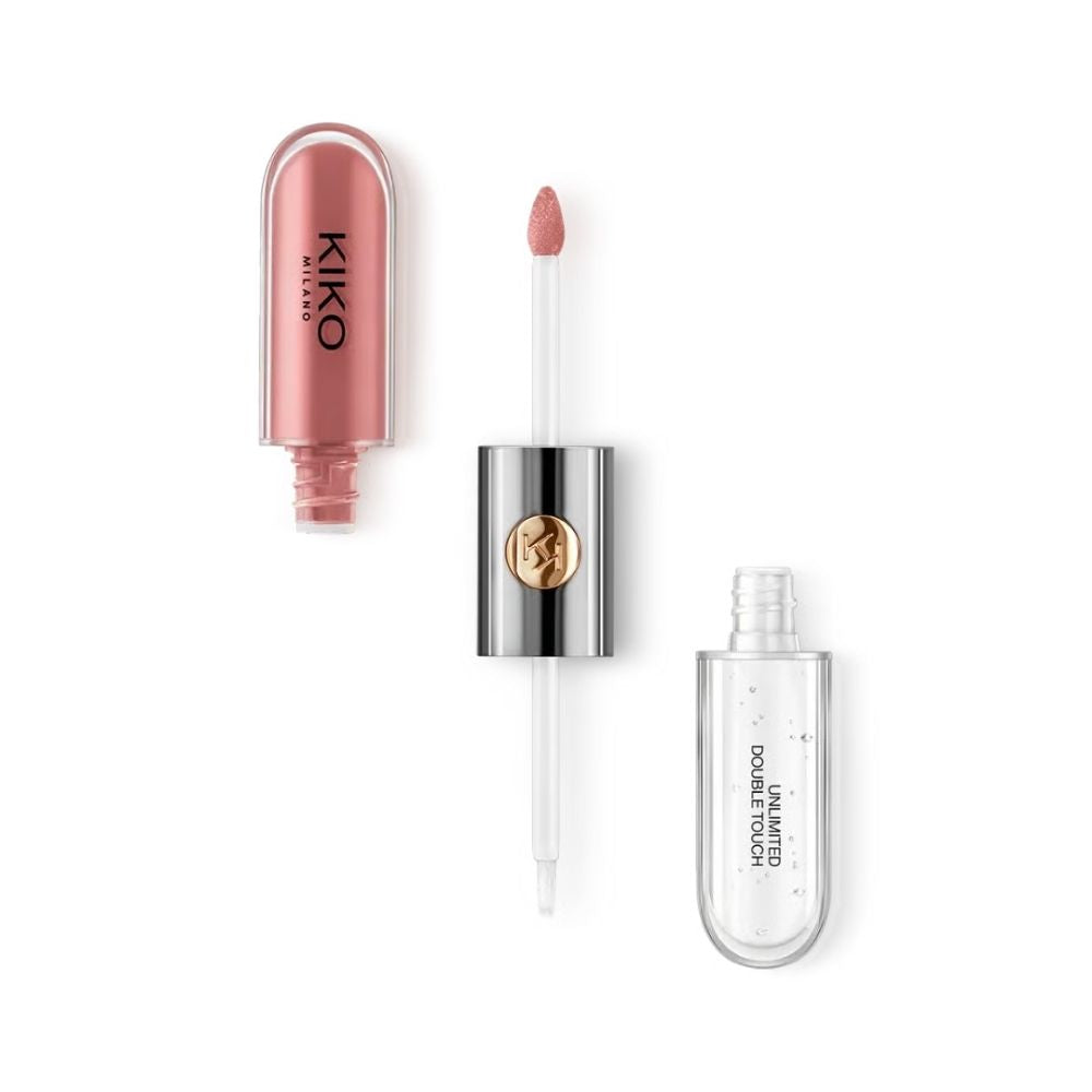 Unlimited Double Touch - Batom Líquido + Gloss Kiko Milano
