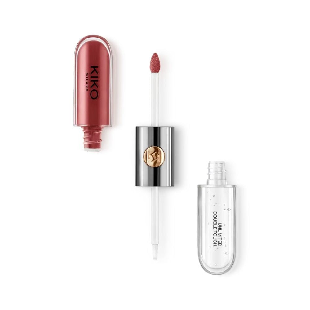 Unlimited Double Touch - Batom Líquido + Gloss Kiko Milano