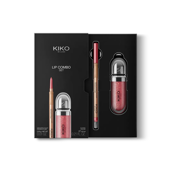 Kit 3D Hydra Lip Gloss + Lápis Labial Everlasting Color Precision Lip Liner