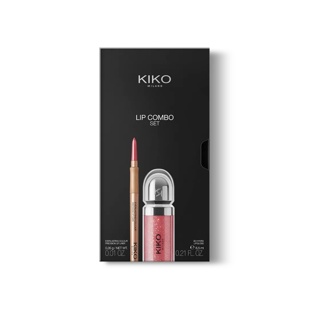 Kit 3D Hydra Lip Gloss + Lápis Labial Everlasting Color Precision Lip Liner