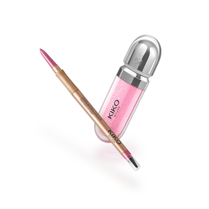 Kit 3D Hydra Lip Gloss + Lápis Labial Everlasting Color Precision Lip Liner