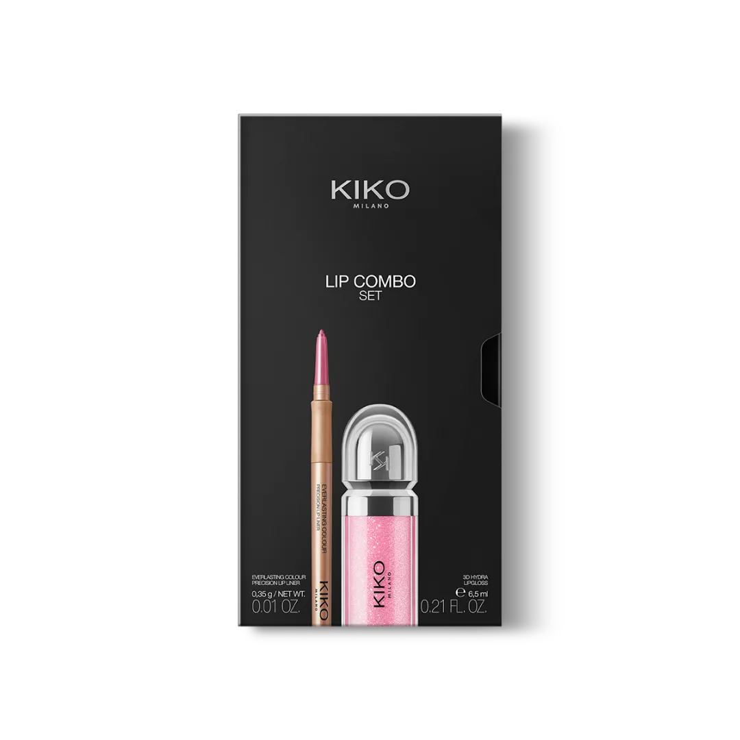 Kit 3D Hydra Lip Gloss + Lápis Labial Everlasting Color Precision Lip Liner