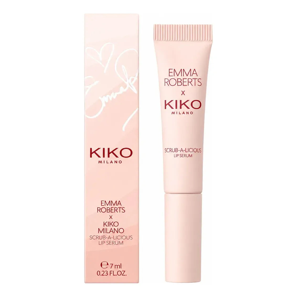Serum Labial Emma Roberts Kiko Milano Scrub-a-licious
