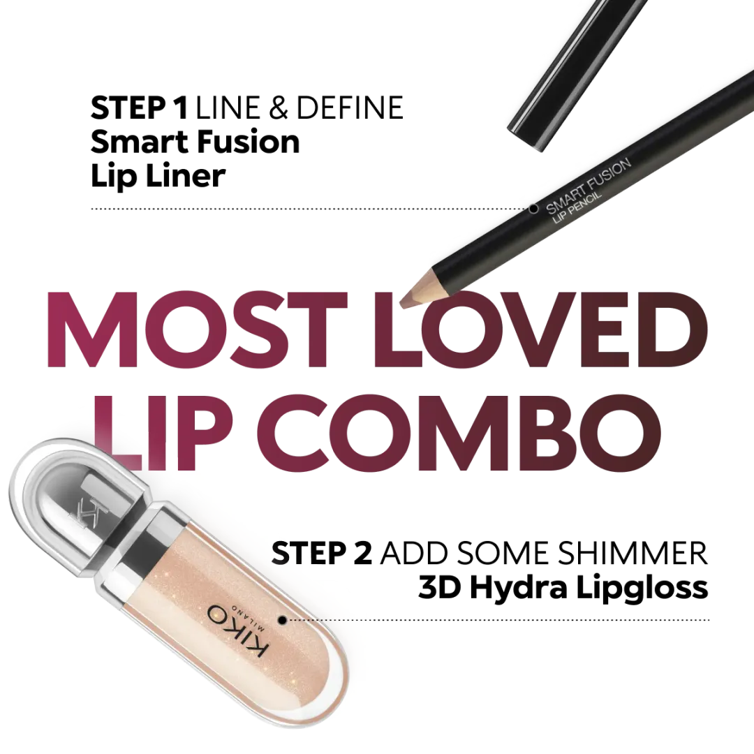 Lápis Labial Kiko Milano Smart Fusion Comfort Lip Liner