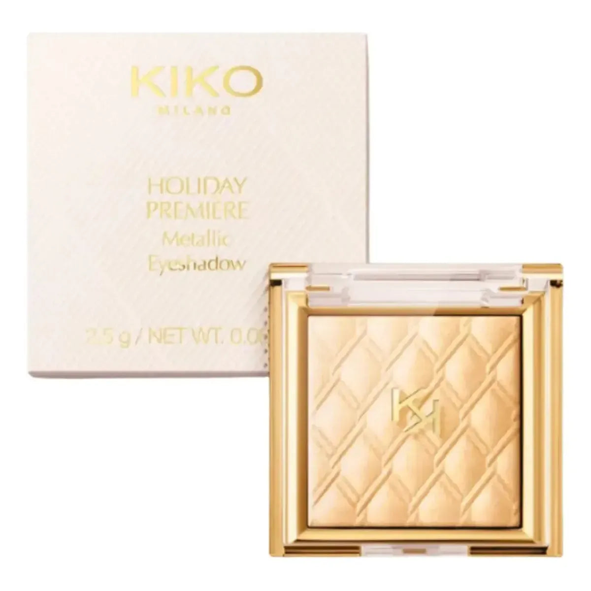 Holiday Première Gold Metallic Eyeshadow Kiko Milano
