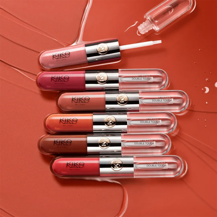 Unlimited Double Touch - Batom Líquido + Gloss Kiko Milano