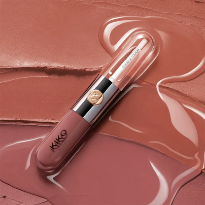 Unlimited Double Touch - Batom Líquido + Gloss Kiko Milano