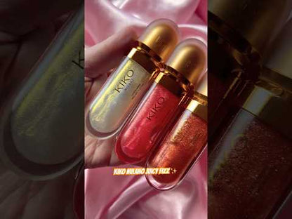 3d Hydra Lip Gloss Kiko Milano Juicy Fizz 01 Tropical Zest